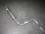 Резонатор (средняя часть) алюминизированная сталь Seat Inca/VW Caddy 1.9D POLMOSTROW 30.242 (фото 1)