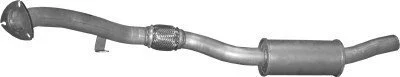 Глушитель, алюм. сталь, передн.часть Audi A4 / VW Passat B5 (30.270) POLMOSTROW 30270