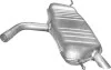 Глушник задн. VOLKSWAGEN GOLF V,VI 1.6 (2003-12) (вир-во Polmostrow) 30616