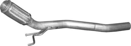Глушитель, алюм. сталь, передн. часть VW Passat / Audi A3 / Seat Altea / Toledo POLMOSTROW 30628
