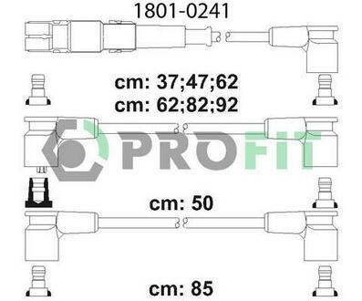 Комплект кабелей высоковольтных PROFIT 1801-0241 (фото 1)