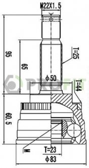 ШРУС PROFIT 2710-3067 (фото 1)