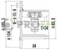 ШРКШ зі змазкою в комплекті 2810-2040