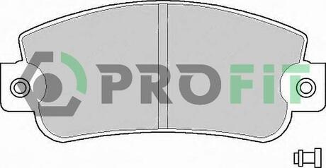 Колодки тормозные дисковые передние PROFIT 5000-0346 (фото 1)