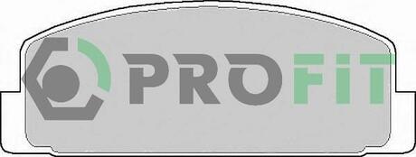 Колодки тормозные дисковые передние PROFIT 5000-0372