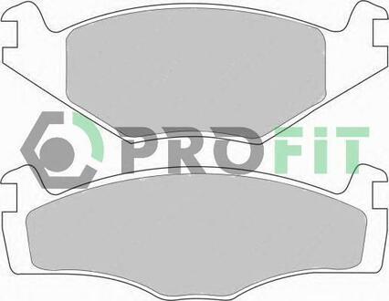 Колодки тормозные дисковые передние PROFIT 5000-0419 (фото 1)
