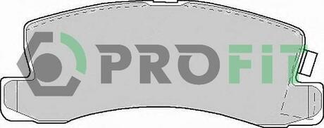 Колодки гальмівні дискові PROFIT 5000-0478 (фото 1)