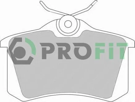 Колодки тормозные дисковые передние PROFIT 5000-0541