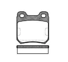 Колодки тормозные дисковые передние PROFIT 5000-0609