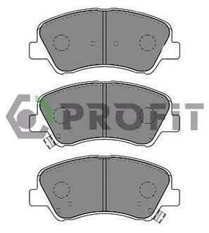 Колодки тормозные дисковые передние PROFIT 5000-0625