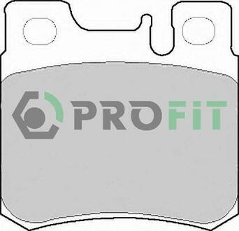Колодки тормозные дисковые передние PROFIT 5000-0644 (фото 1)