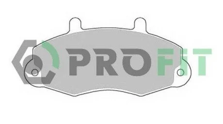Колодки тормозные дисковые передние PROFIT 5000-0700