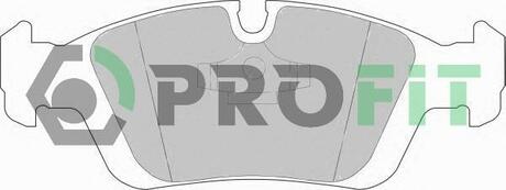 Колодки тормозные дисковые передние PROFIT 5000-0725 (фото 1)