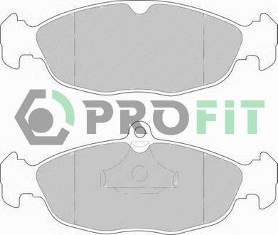 Колодки тормозные дисковые передние PROFIT 5000-0732 (фото 1)