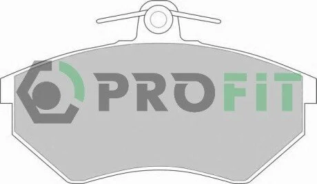 Колодки тормозные дисковые передние PROFIT 5000-0774