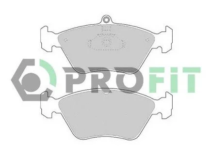 Колодки тормозные дисковые передние PROFIT 5000-0901