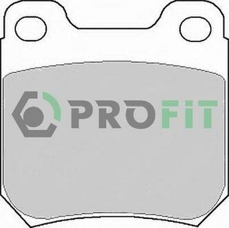 Колодки тормозные дисковые передние PROFIT 5000-0973