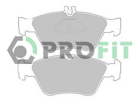 Колодки тормозные дисковые передние PROFIT 5000-1049 (фото 1)