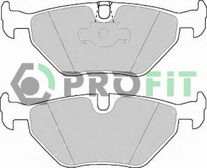 Колодки тормозные дисковые передние PROFIT 5000-1075 (фото 1)