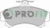 Колодки тормозные дисковые передние PROFIT 5000-1093 (фото 1)