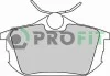 Колодки тормозные дисковые передние PROFIT 5000-1095 (фото 1)