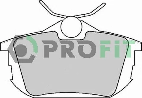 Колодки тормозные дисковые передние PROFIT 5000-1095