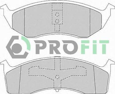 Колодки тормозные дисковые передние PROFIT 5000-1098 (фото 1)