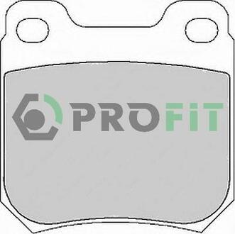 Колодки тормозные дисковые передние PROFIT 5000-1117