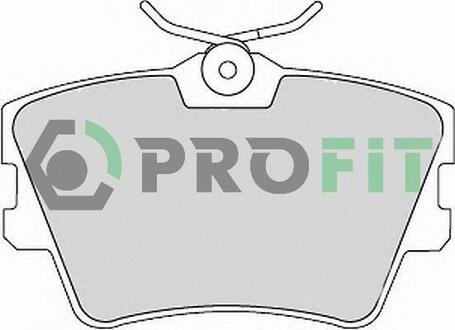 Колодки тормозные дисковые передние PROFIT 5000-1132