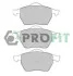 Колодки тормозные дисковые передние PROFIT 5000-1167 (фото 1)