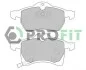 Колодки тормозные дисковые передние PROFIT 5000-1295 (фото 1)