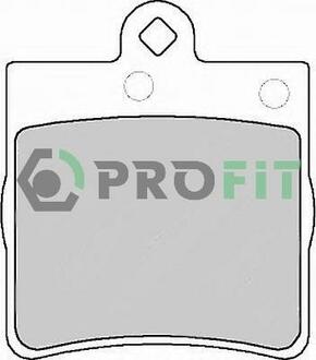Колодки тормозные дисковые передние PROFIT 5000-1311