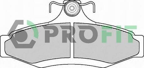 Колодки тормозные дисковые передние PROFIT 5000-1336