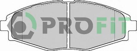Колодки тормозные дисковые передние PROFIT 5000-1337