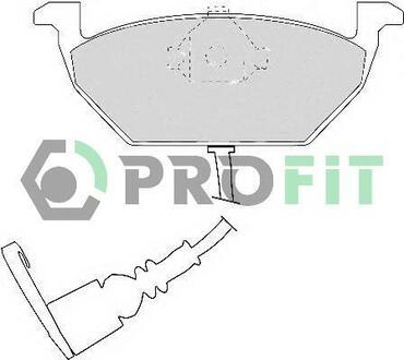 Колодки тормозные дисковые передние PROFIT 5000-1398 (фото 1)