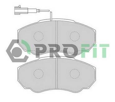 Колодки тормозные дисковые передние PROFIT 5000-1478