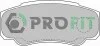 Колодки тормозные дисковые передние PROFIT 5000-1480 (фото 1)