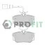 Комплект тормозных колодок, дисковый тормоз PROFIT 5000-1482 (фото 1)