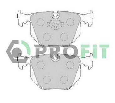 Колодки тормозные дисковые передние PROFIT 5000-1483