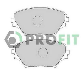 Колодки тормозные дисковые передние PROFIT 5000-1514 (фото 1)