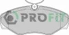 Колодки тормозные дисковые передние PROFIT 5000-1515 (фото 1)