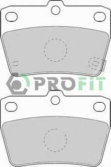Колодки тормозные дисковые передние PROFIT 5000-1531