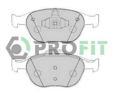 Колодки тормозные дисковые передние PROFIT 5000-1568 (фото 1)