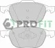 Колодки тормозные дисковые передние PROFIT 5000-1594 (фото 1)