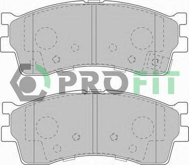Колодки тормозные дисковые передние PROFIT 5000-1602 (фото 1)