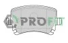 Колодки тормозные дисковые передние PROFIT 5000-1636 (фото 1)