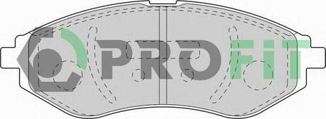 Колодки тормозные дисковые передние PROFIT 5000-1699