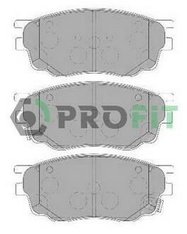 Колодки тормозные дисковые передние PROFIT 5000-1707