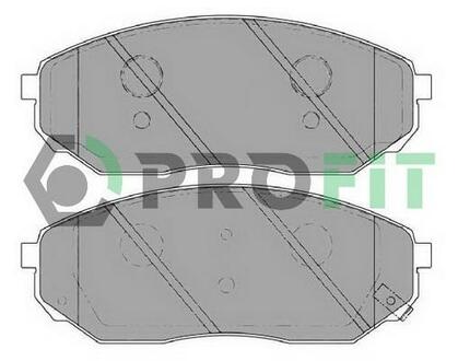Колодки гальмівні дискові PROFIT 5000-1735