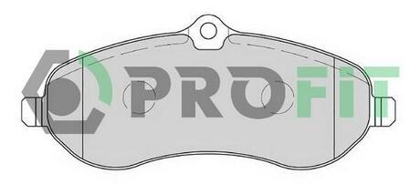 Колодки тормозные дисковые передние PROFIT 5000-1771 (фото 1)